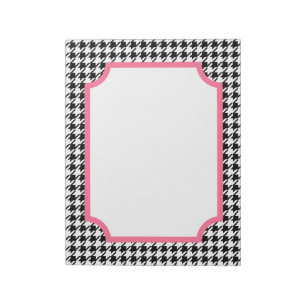 Bloco De Notas Notepad do houndstooth