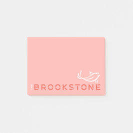 Bloco De Notas Notepad do logotipo Brookstone