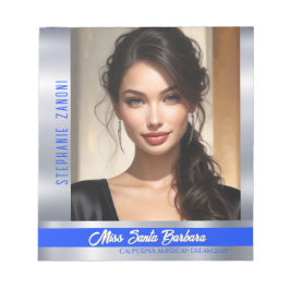 Bloco De Notas Notepad do Titleholder do Pager Real Shine