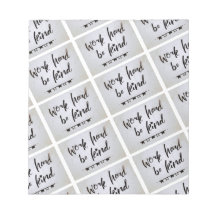 Notepad - Duro de trabalho, seja gentil