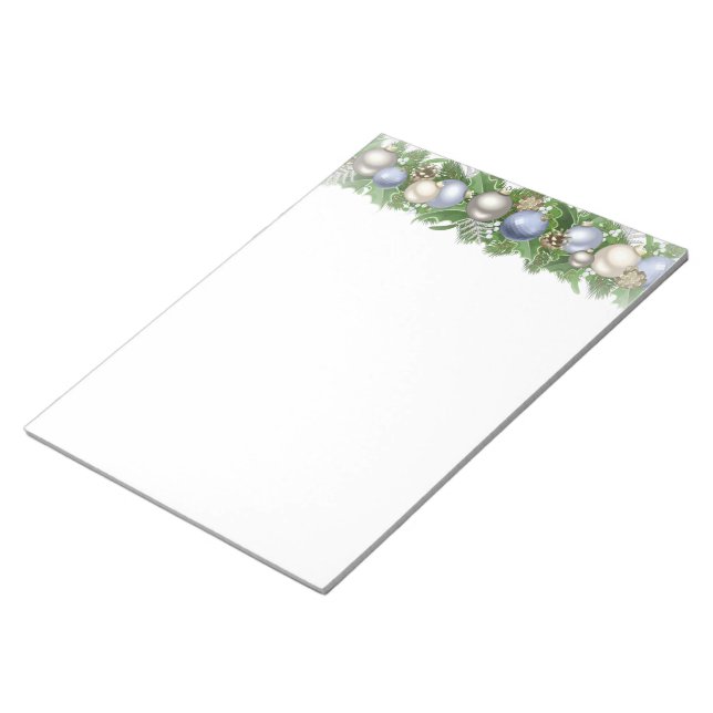 Bloco De Notas Notepad Garland Holiday (Inclinado)
