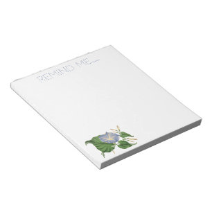 Bloco De Notas Notepad Glória da Manhã Azul