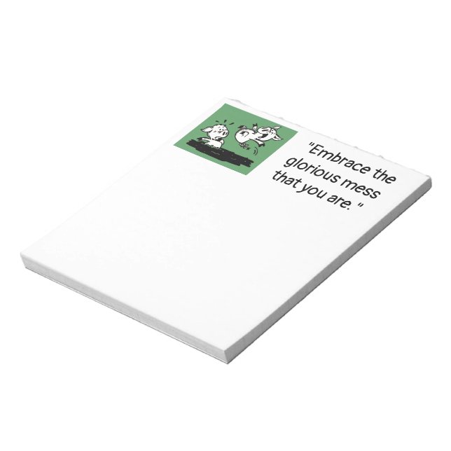 Bloco De Notas Notepad 'Glorioso Mess' (Invertido)