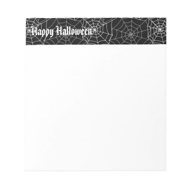 Bloco De Notas Notepad Halloween (Frente)