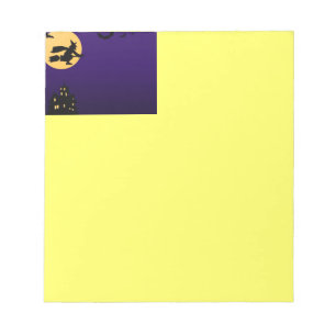 Bloco De Notas Notepad Halloween