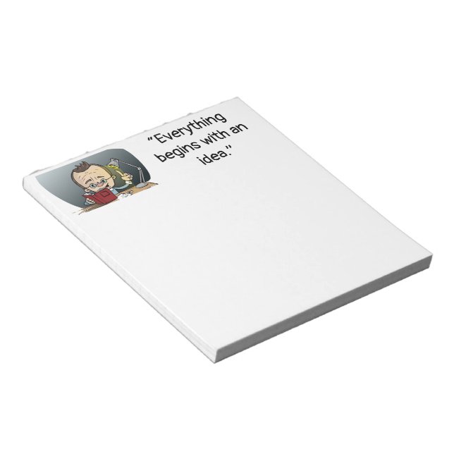Bloco De Notas Notepad "Idea" (Inclinado)