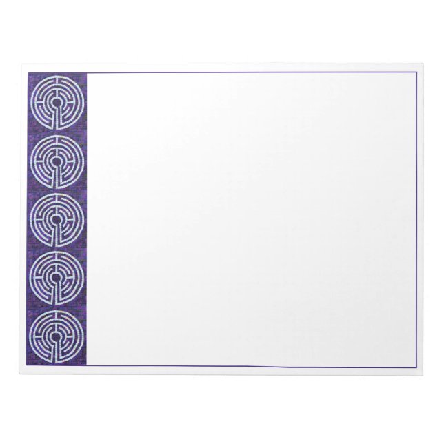 Bloco De Notas Notepad LABYRINTH VIII 11x8.5 (Frente)
