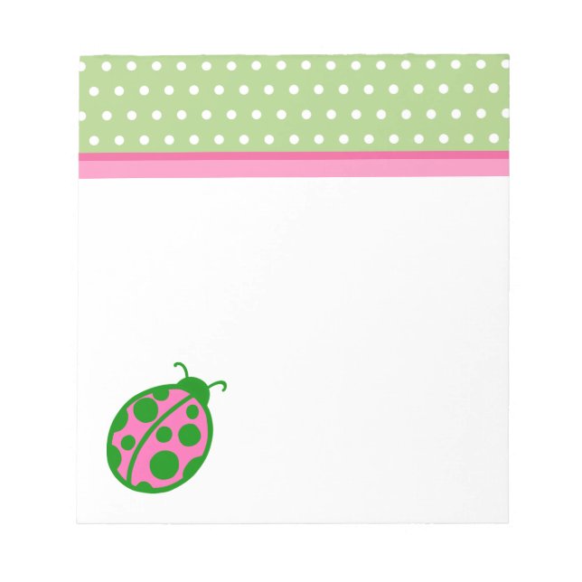 Bloco De Notas Notepad Ladybug (Frente)