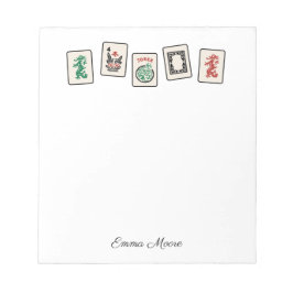 Bloco De Notas Notepad Maj Jongg