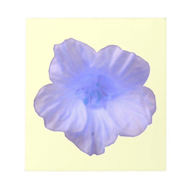 Bloco De Notas Notepad Nasturtium Belo Azul (Frente)