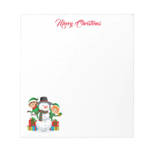 Bloco De Notas Notepad Natal