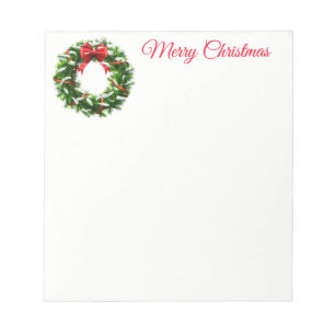 Bloco De Notas Notepad Natal