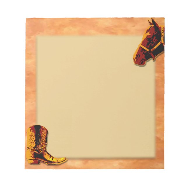 Bloco De Notas Notepad Ocidental (Frente)