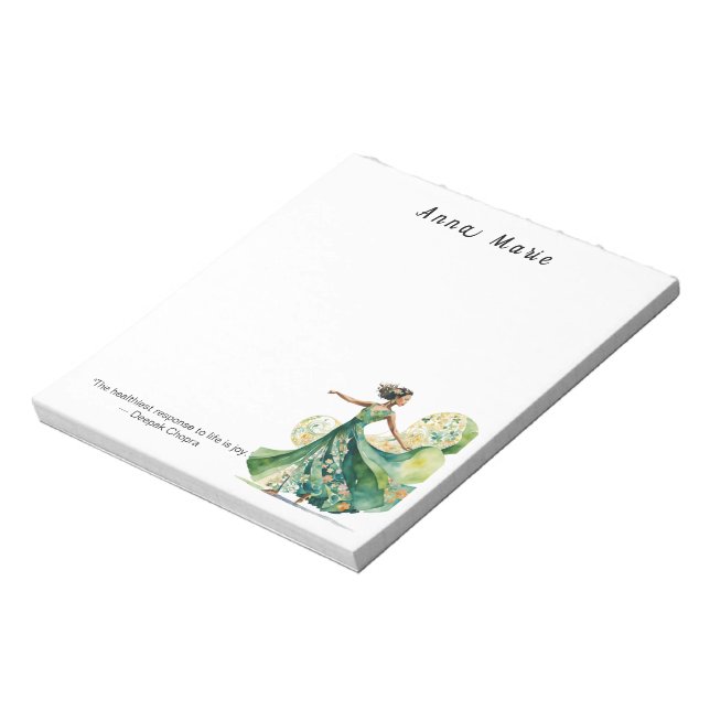 Bloco De Notas Notepad Personalizado (Invertido)