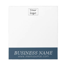 Bloco De Notas Notepad Personalizado de Loja Azul Profundo do Mar