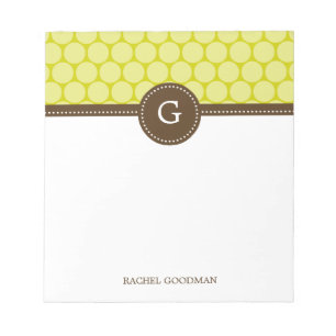 Bloco De Notas Notepad Personalizado De Pontos Deliciosos