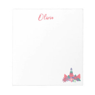 Bloco De Notas Notepad Personalizado do Arco-Íris Magnético Unicó