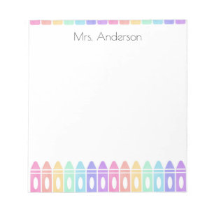 Bloco De Notas Notepad personalizado do professor de jardim de in