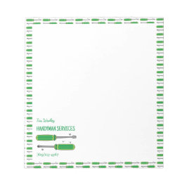 Bloco De Notas Notepad Personalizado para Empresas do Handyman Se