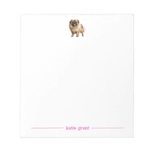 Bloco De Notas Notepad Personalizado Pekingês