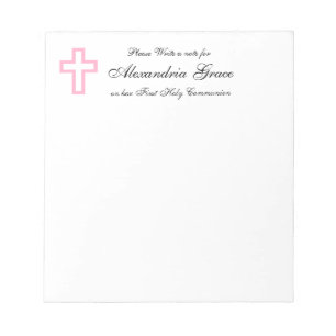 Bloco De Notas Notepad Personalizado Rosa
