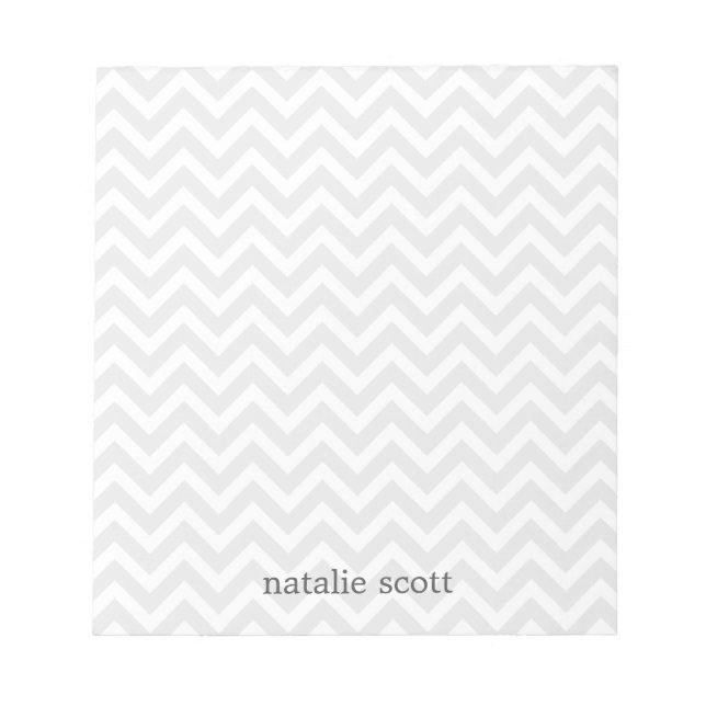 Bloco De Notas Notepad Personalizado Simplesmente Moderno (Frente)