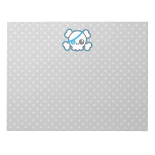 Bloco De Notas Notepad Pirata de Kawaii