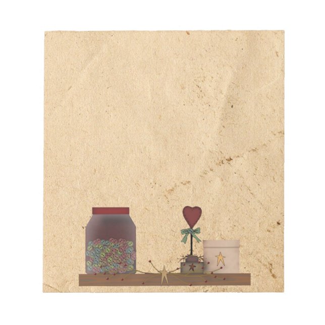 Bloco De Notas Notepad Primitivos do País (Frente)