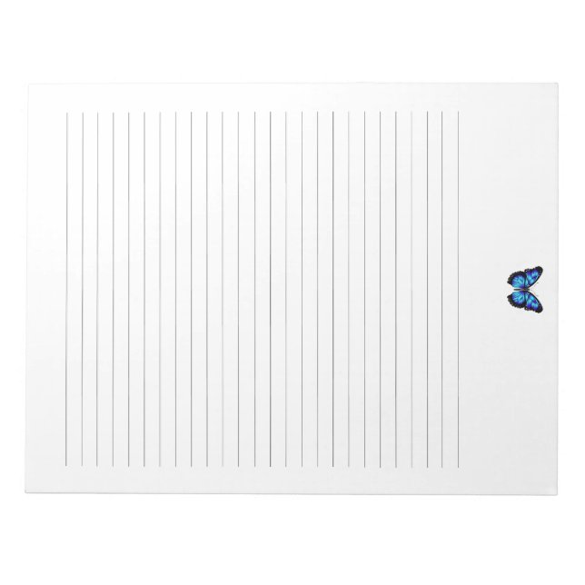 Bloco De Notas Notepad Psyche de 11" x 8,5" - 40 páginas (Frente)