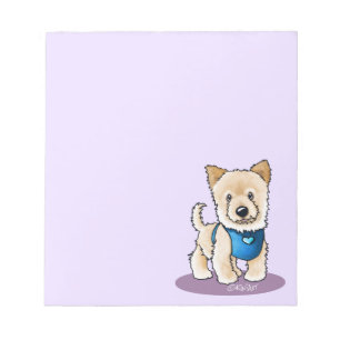 Bloco De Notas Notepad Puppy do KiniArt