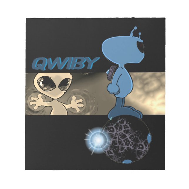 Bloco De Notas Notepad Qwiby (Frente)