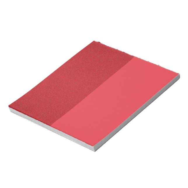 Bloco De Notas Notepad Red Duo de Tomato Personalizado - Limpo +  (Invertido)