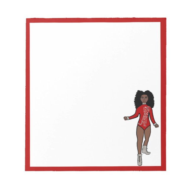 Bloco De Notas Notepad Red / Silver A (Frente)