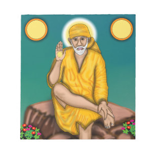Bloco De Notas Notepad Sai Baba