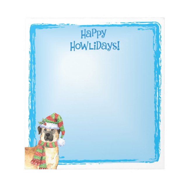 Bloco De Notas Notepad Shepherd Anatólia Feliz (Frente)