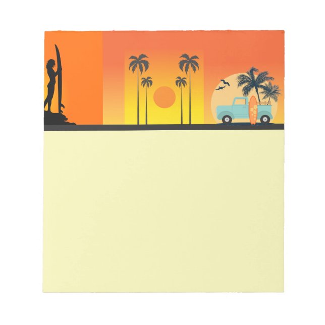 Bloco De Notas Notepad Sunset (Frente)