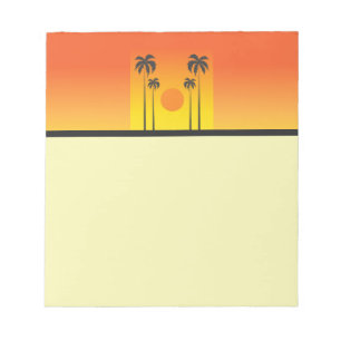 Bloco De Notas Notepad Sunset