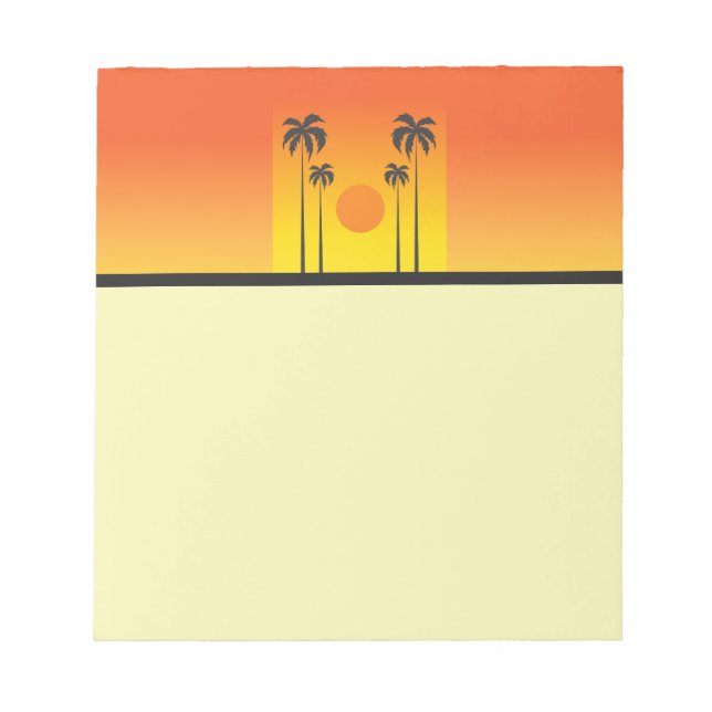 Bloco De Notas Notepad Sunset (Frente)