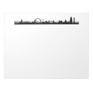 Bloco De Notas Notepad Themed Skyline London