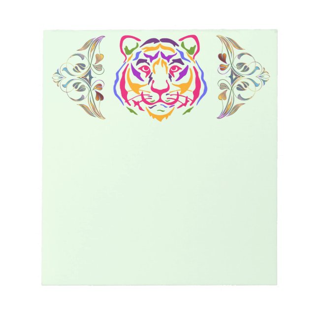 Bloco De Notas Notepad Tiger (Frente)