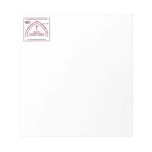 Bloco De Notas Notepad Trinity (Frente)