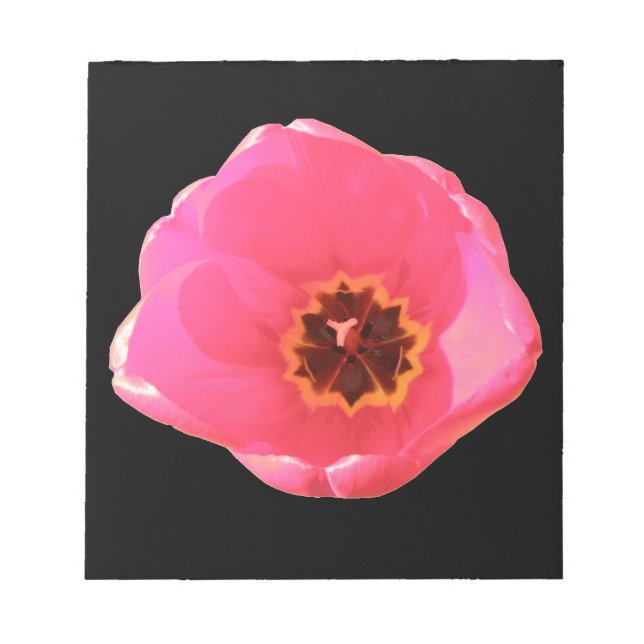 Bloco De Notas Notepad Tulip Rosa (Frente)