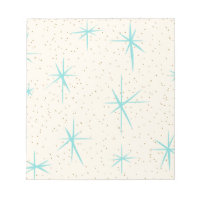 Notepad Turquoise Idade do Espaço