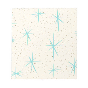 Bloco De Notas Notepad Turquoise Idade do Espaço