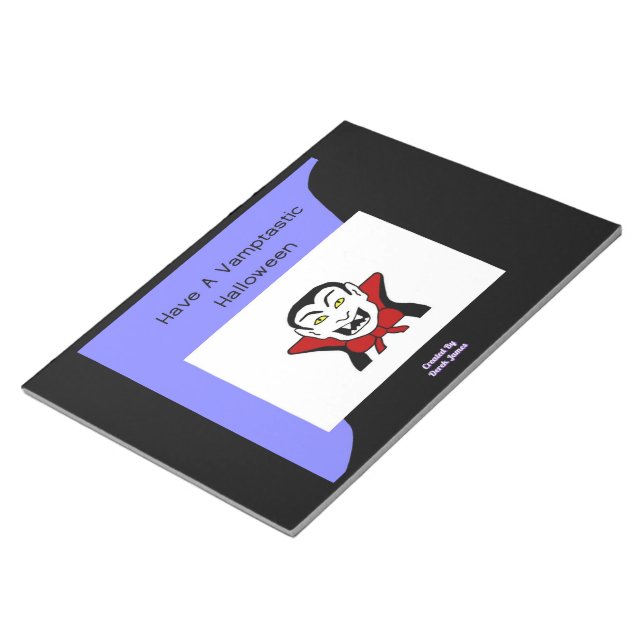 Bloco De Notas Notepad Vamptastic Halloween 11" X 8,5" (Inclinado)