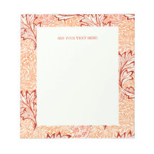 NOTEPAD: WILLIAM MORRIS: APPLE