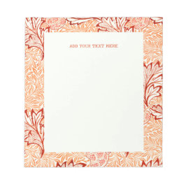 BLOCO DE NOTAS NOTEPAD: WILLIAM MORRIS: APPLE