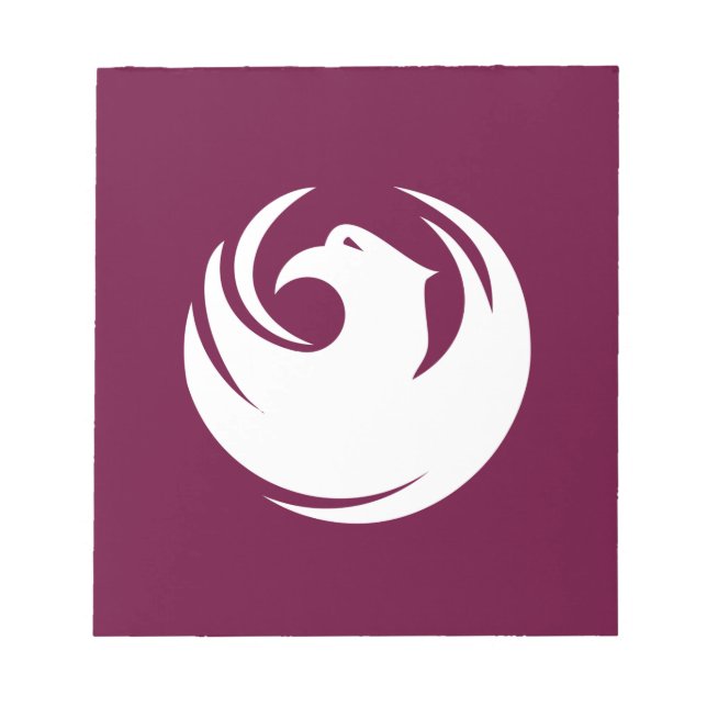 Bloco De Notas Notepad with Flag of Phoenix, Arizona (Frente)