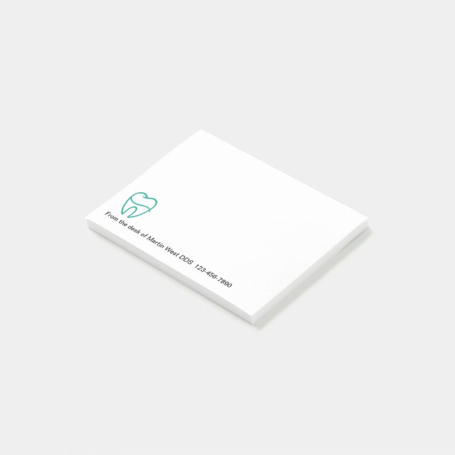 Bloco De Notas Notepads adesivos modernos do Office (Inclinado)