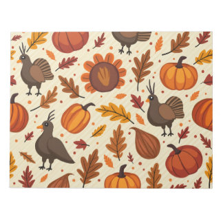 Bloco De Notas Notepads de Ação de Graças